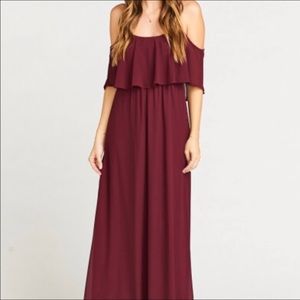 Show Me Your Mumu Caitlin XS MERLOT